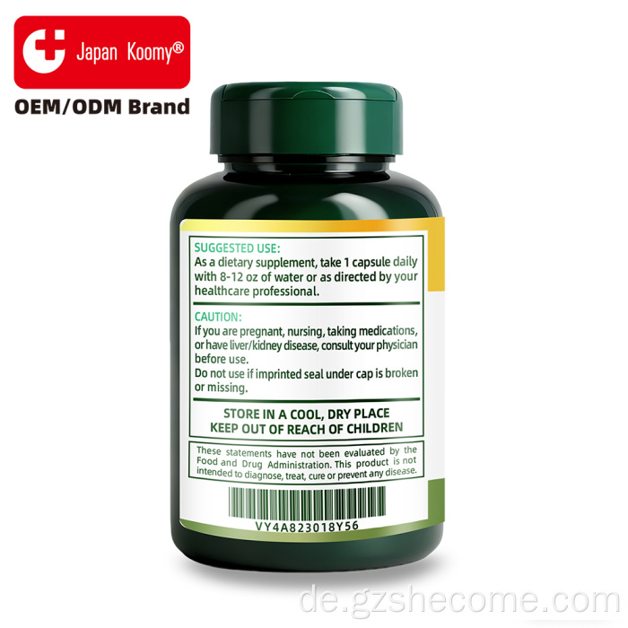 Shecome Vitamin B1 Kapseln Energiestoffwechsel